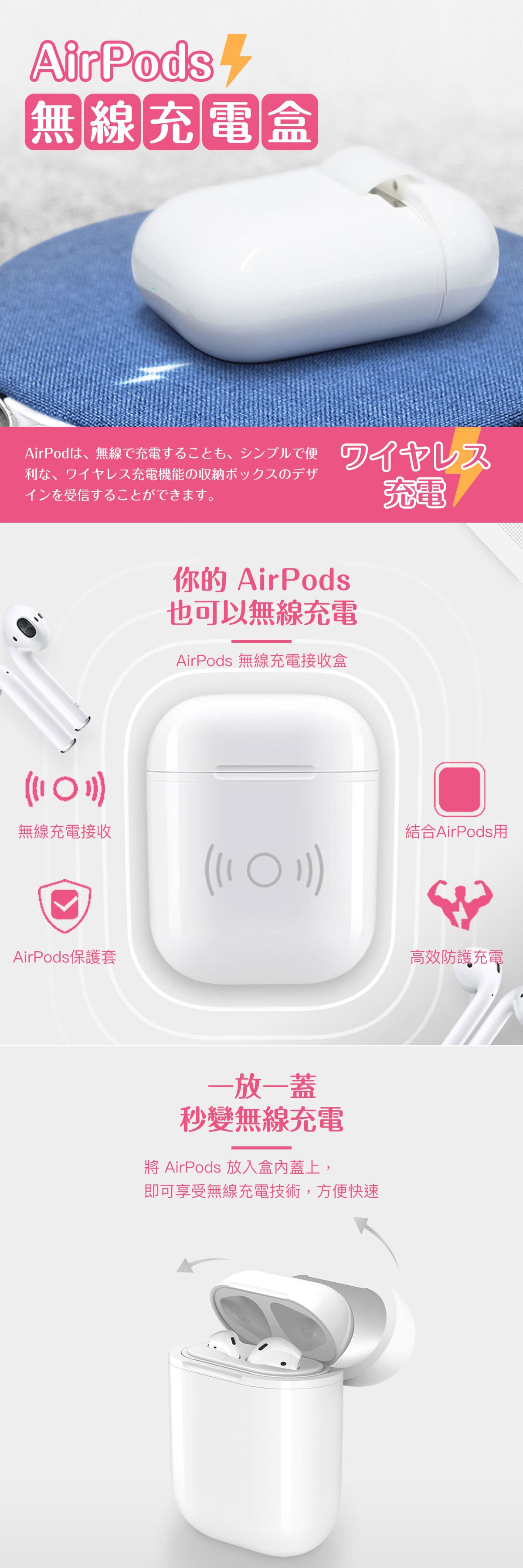 AirPods 無線充電盒