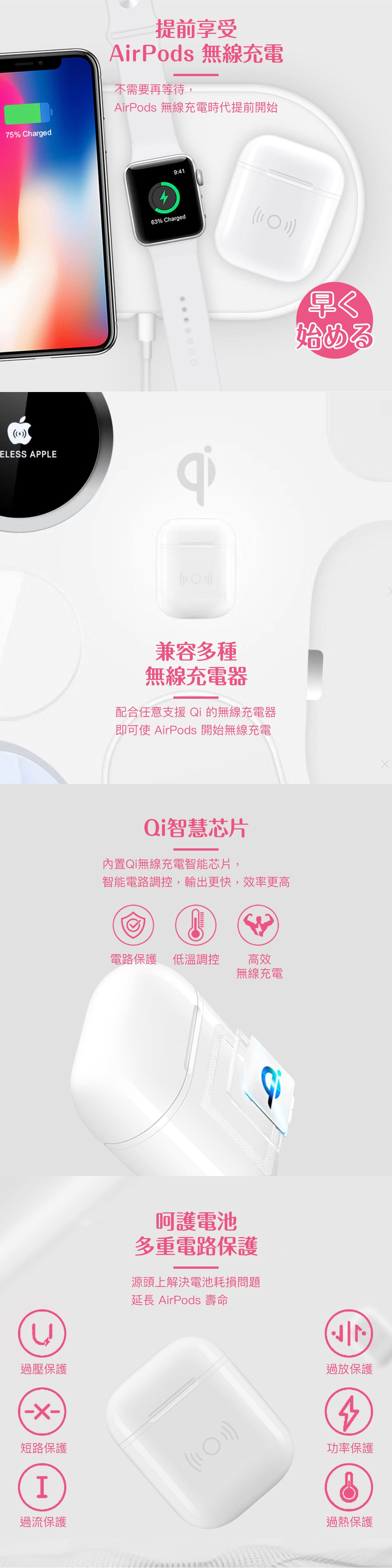 升級成無線充電