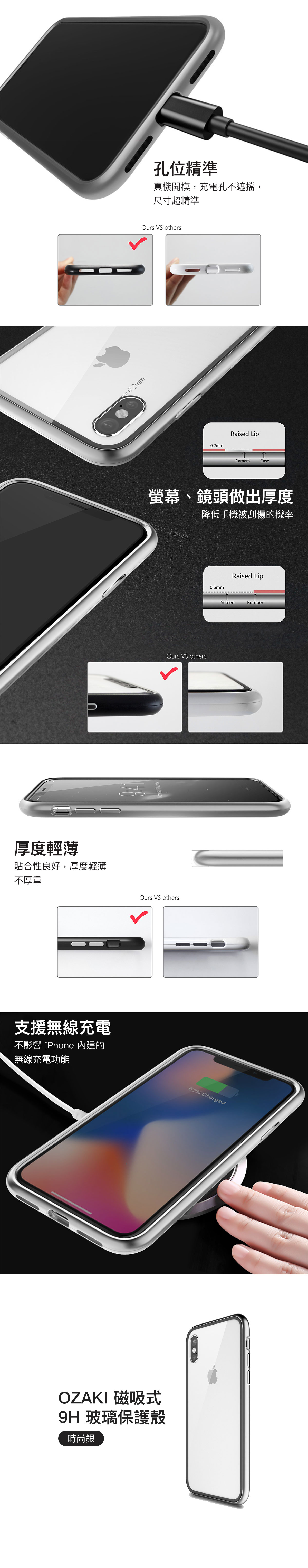 可支援無線充電功能