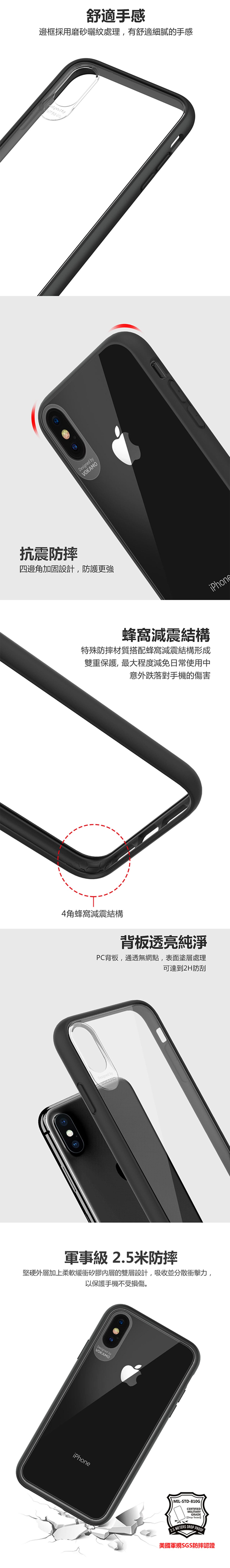 PC+TPE材質，更耐磨防摔