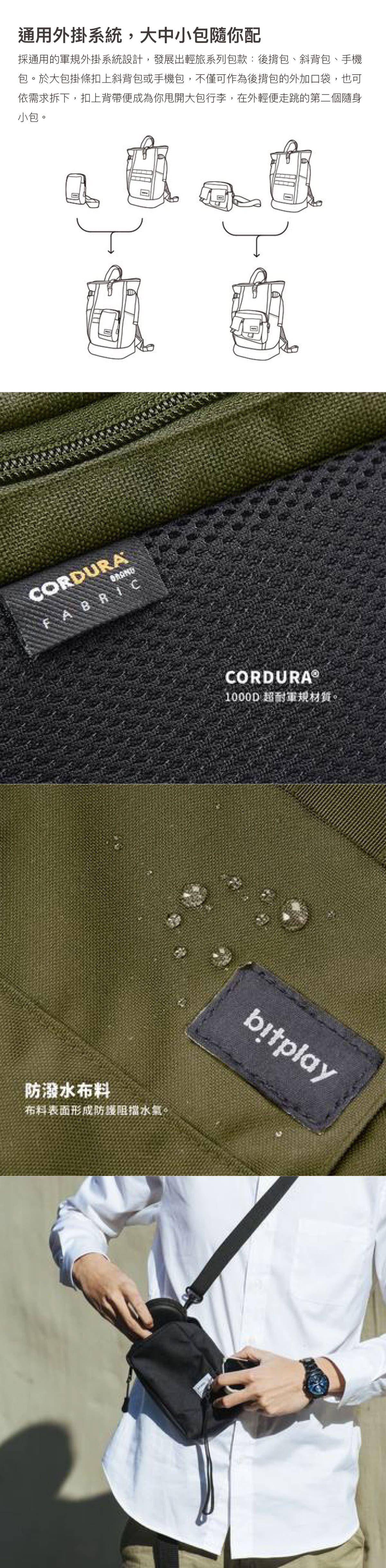 收納你的鑰匙、錢包、悠遊卡、甚至是護照、耳機等等都沒問題！