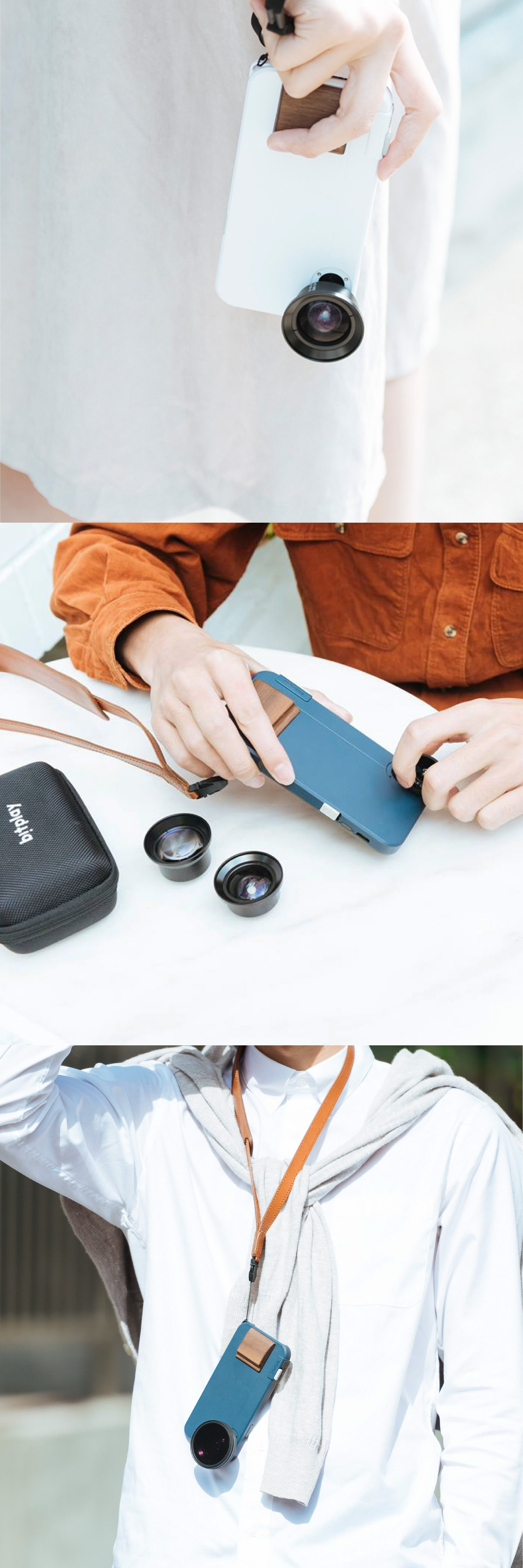 bitplay SNAP! X 經典木把手|為你的 SNAP! X 手機殼增添質感風格