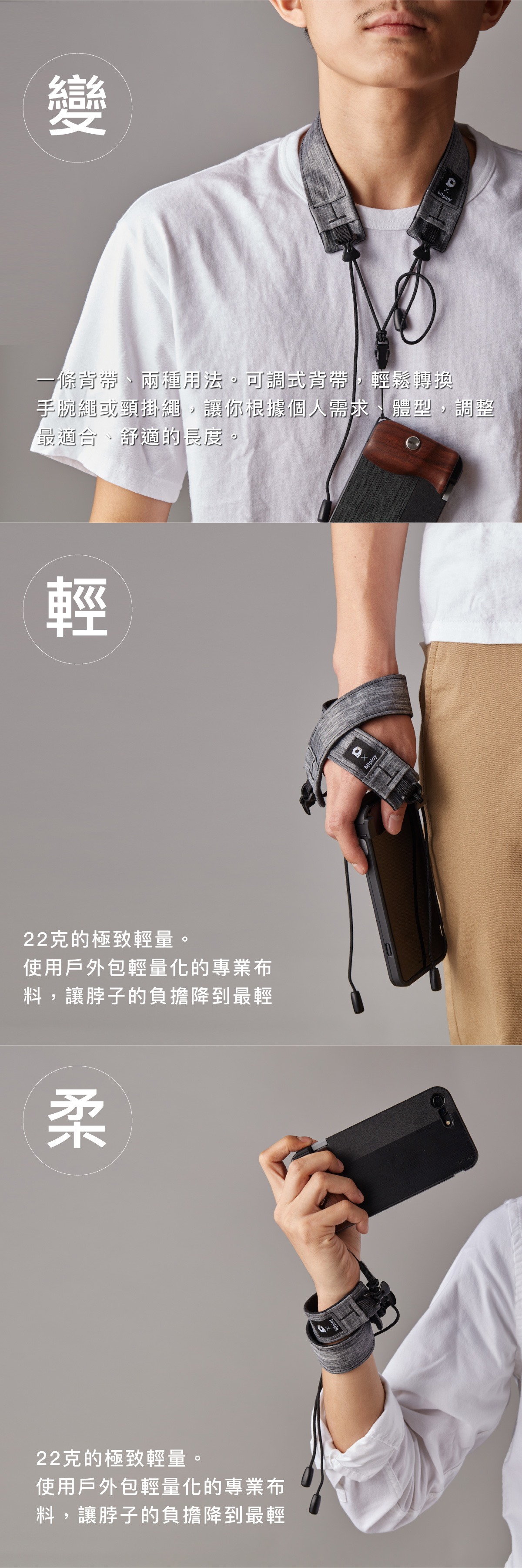 主面料使用LS07防水耐磨的布料，耐磨損、可水洗 