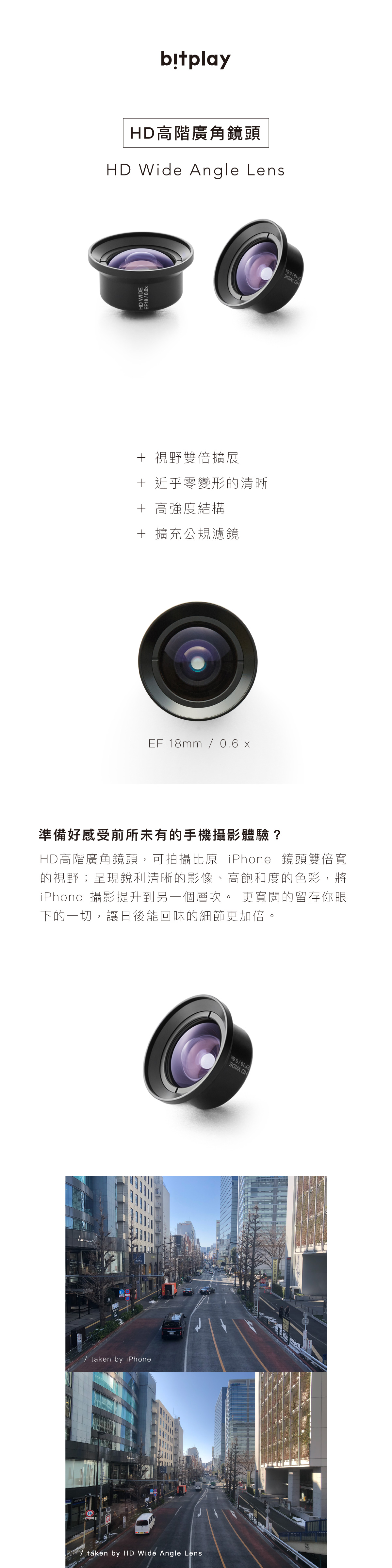 bitplay LENS-HD高階廣角鏡頭