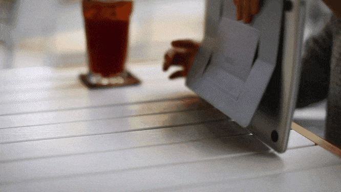 MOFT Stand 隱形筆記本電腦支架｜一秒開合 無需耗時安裝 隨身攜帶 毫無增添負擔