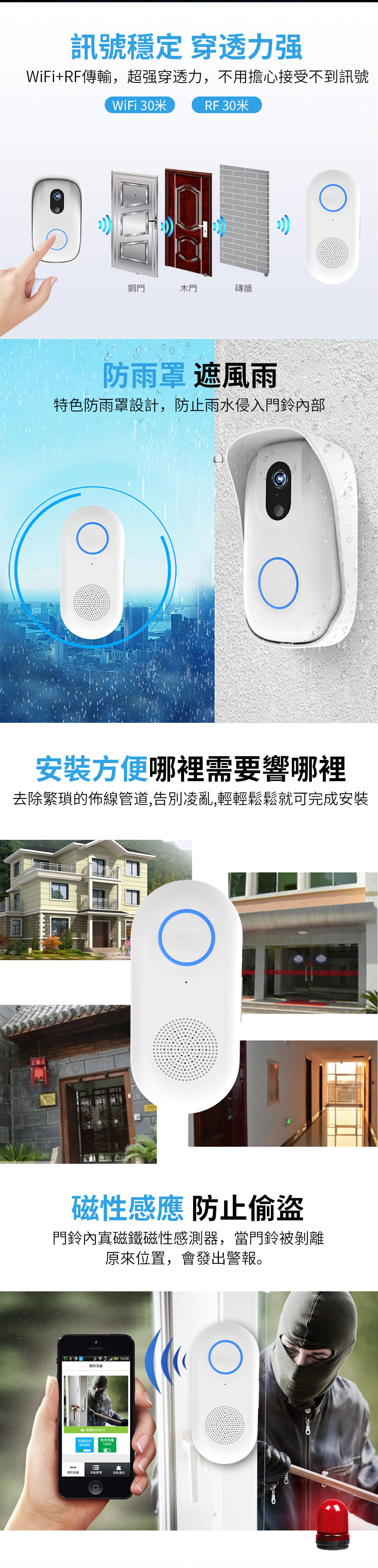 夢想智能拍照門鈴